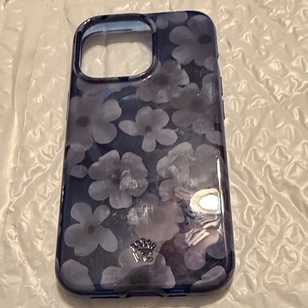 Velvet Caviar Blue Floral Phone Case